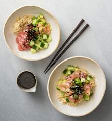 Tuna poke bowl