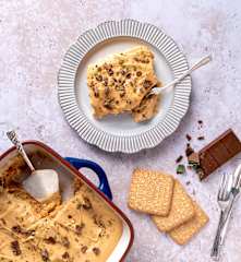 Peppermint crisp tart