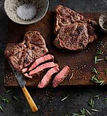 Sous-vide côte de bœuf, désossée