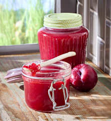 Pflaumen-Orangen-Konfitüre