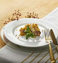 Involtini di pesce spada all'arancia