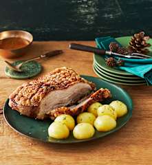 Knuspriger Schweinebauch