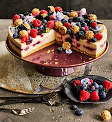 Frischkäse-Haselnuss-Torte