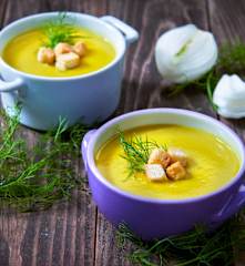 Vellutata di finocchi e zafferano