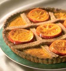Crostata di carote e arance