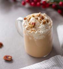 Toffee nut latte