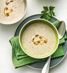 Crème de champignons
