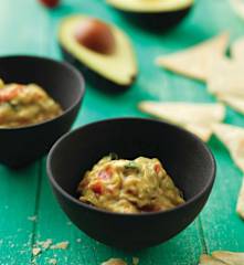 Pão de alho com guacamole