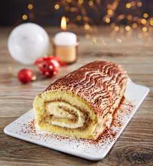 Tronchetto al tiramisù