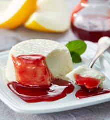 Panna cotta al melone