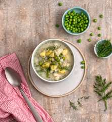 Wiosenna zupa kalafiorowa