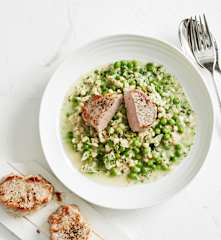 Graupen-Erbsen-Risotto