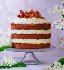Naked cake al cioccolato