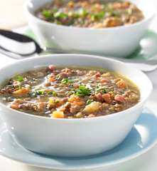 Linsen mit Balsamico