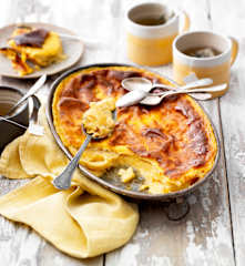 Flan au potiron et aux pommes