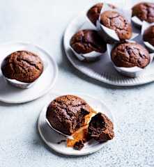 Chocolate mud muffins (gut health)