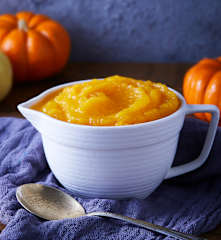 Puré de calabaza natural