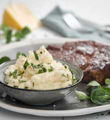 Celerové pyré s blaťáckým zlatem