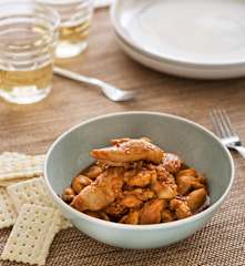 Fingers picantes de pollo para dos