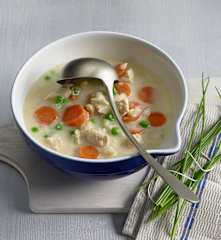 Hühnersuppe (gebunden)
