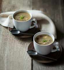 Mushroom soup