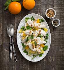 Chicken Waldorf salad