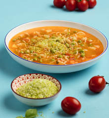 Minestrone mit Kichererbsen