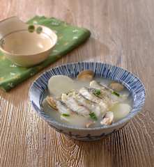 山藥鮮魚蛤蜊湯