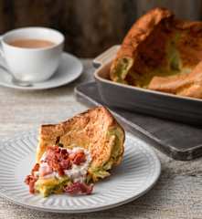 Baked Pancake with Bacon (Pannukakku)