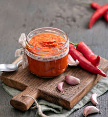 Rote Paprika-Sauce (Ajvar)