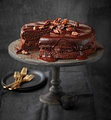 Schoko-Pecannuss-Torte