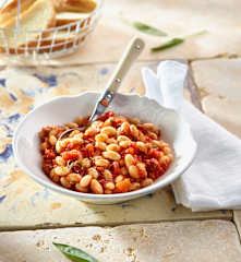 Weiße Bohnen mit Salbei