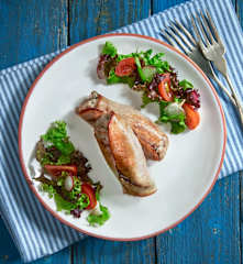 Involtini di pesce spada e melanzane