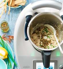 Rillettes de thon, échalotes et ciboulette