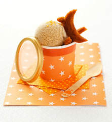 Crème glacée au pain d'épices