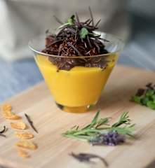 Crema alla lavanda con cereali croccanti al burro di arachidi (di Mirko Ronzoni)
