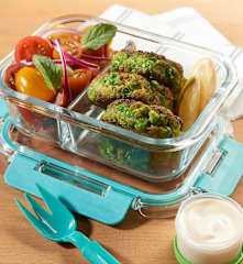 Vegan Green Pea Fritters