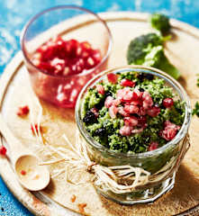 Taboulé de brocoli et chou kale