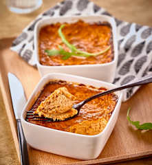 Clafoutis au thon à la tomate