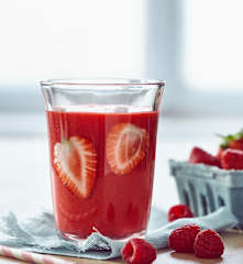 Erdbeer-Himbeer-Smoothie
