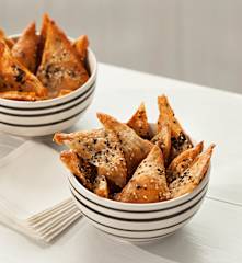 Tuiles aux crevettes