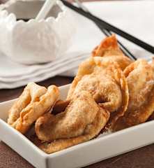 Wan Tans (frittierte Teigtaschen)