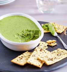 Mousse de cilantro y jalapeño