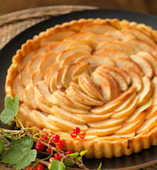 Normandy Apple Flan