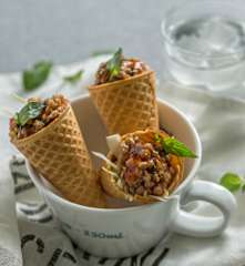 泰式打抛猪肉手卷