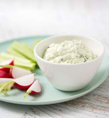 Herb and garlic dip