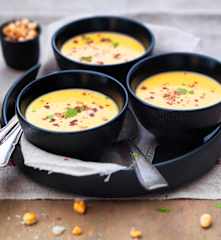 Velouté de potiron à la cannelle