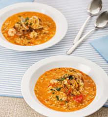 Arroz caldoso para dos