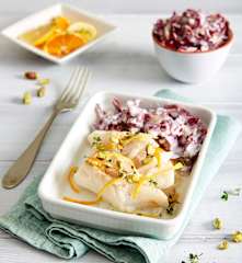 Baccalà sottovuoto al profumi di agrumi