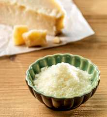 Parmesan, zerkleinert